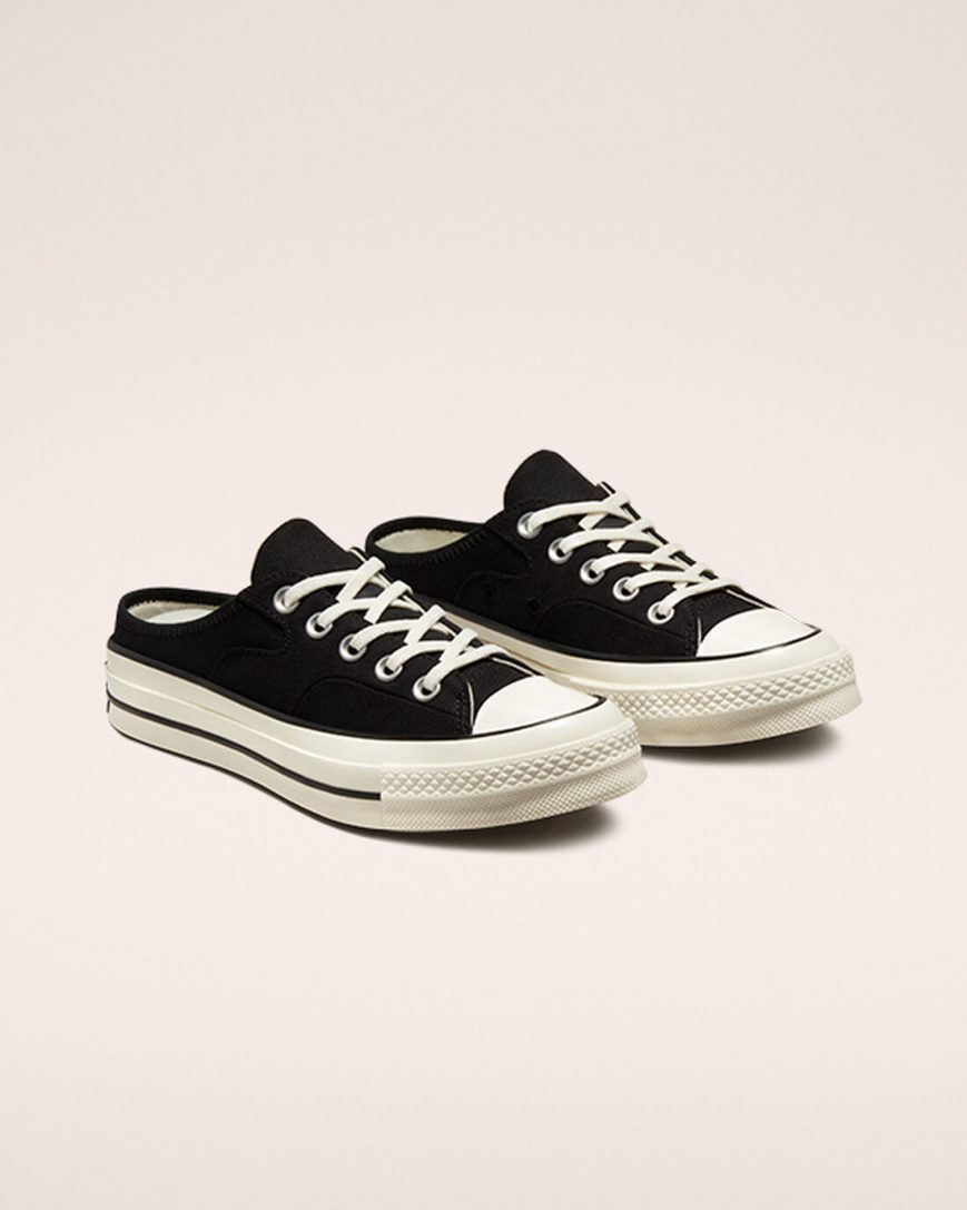 Women's Converse Chuck 70 Mule Low Top Shoes Black | AU 4316EK